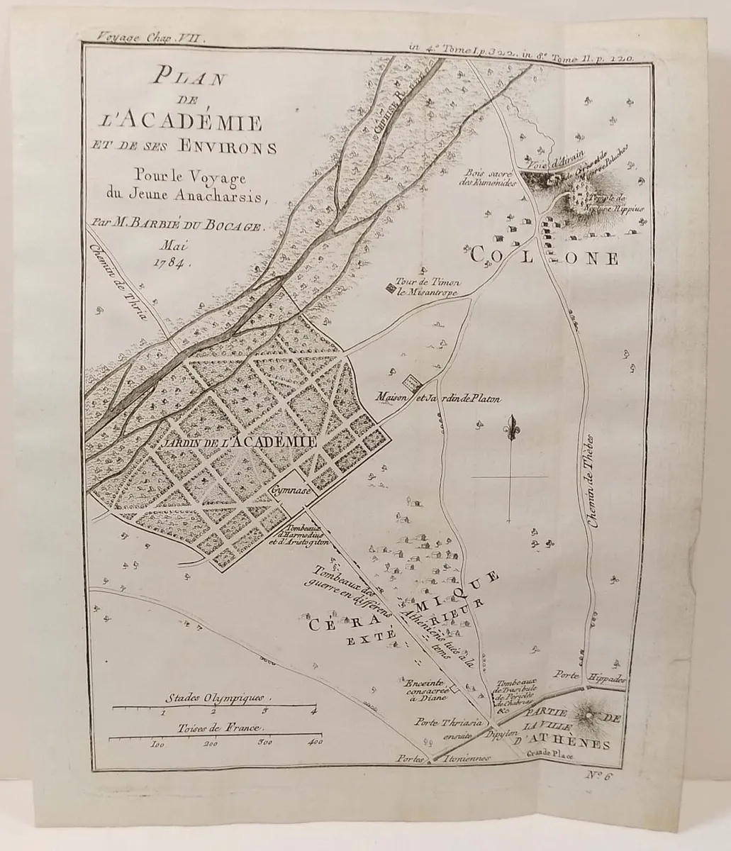 Plan de L’Academie (Athens) 1790 - Image 2