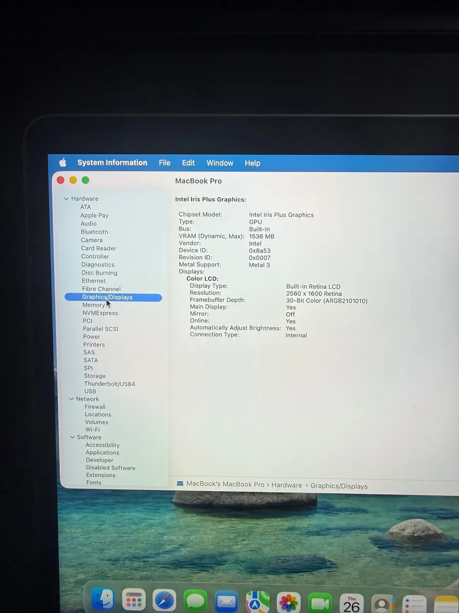 MacBook PRo 13 2020 i5/16GB/512SSD/531c - Image 4