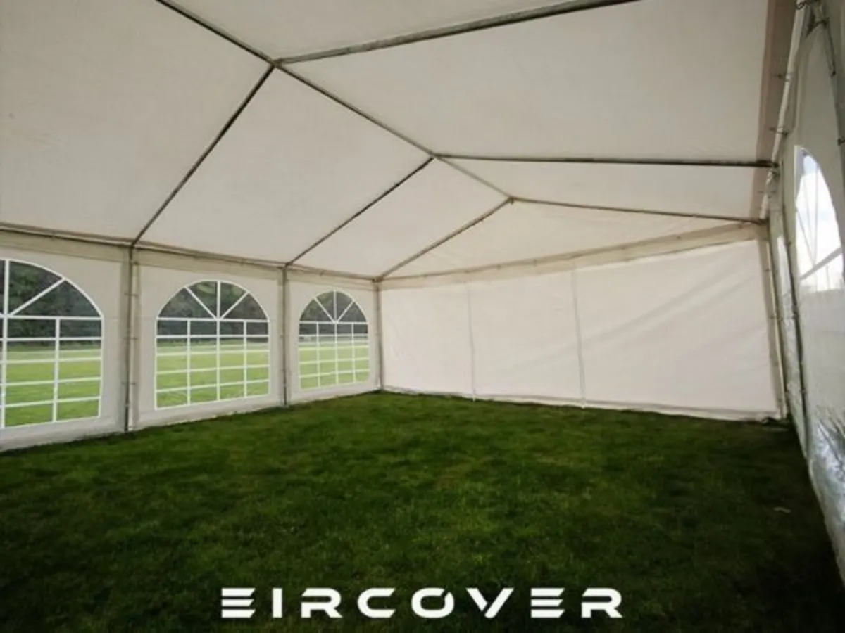 Premium Marquee 5m x 6m PVC  with Ground Bars - Image 2