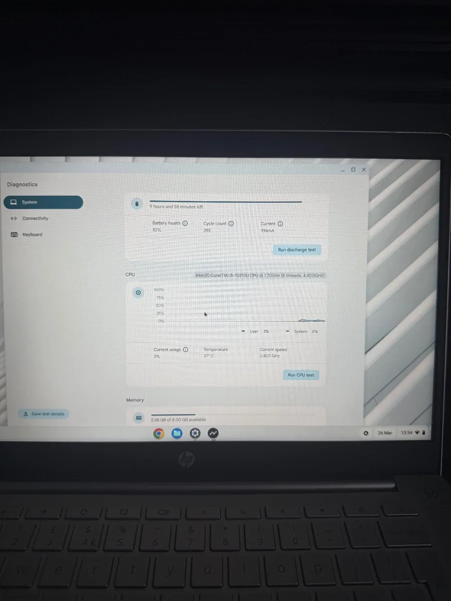 HP Pro C640 ChromeBook Laptop i5/8GB/64GB/FHD - Image 4