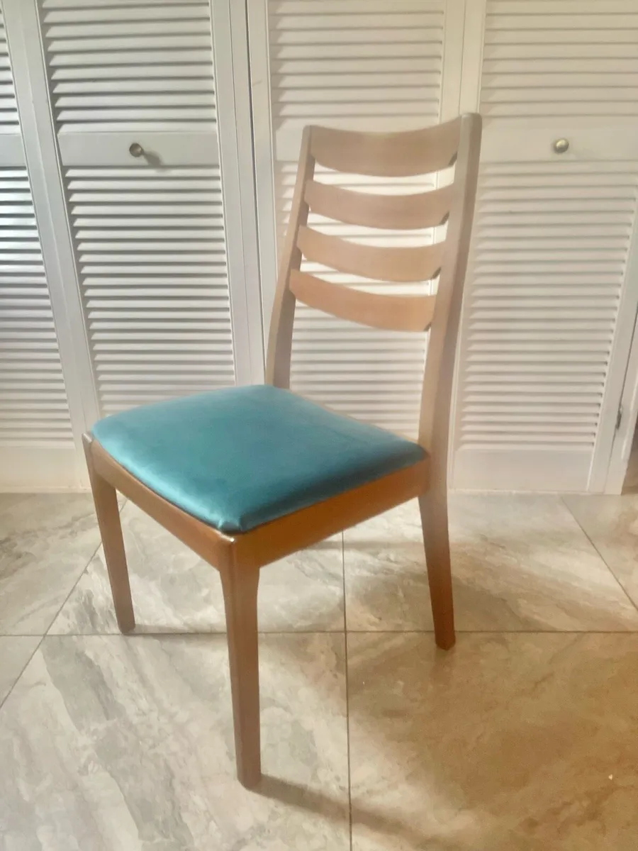 Mid century dining chairs ( 4 ) - Image 2