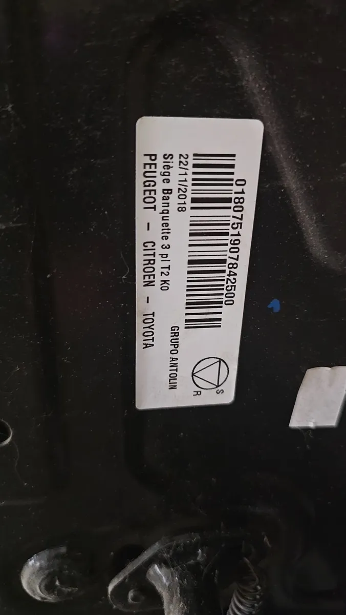 Citroen Spacetourer bench seat - Image 2