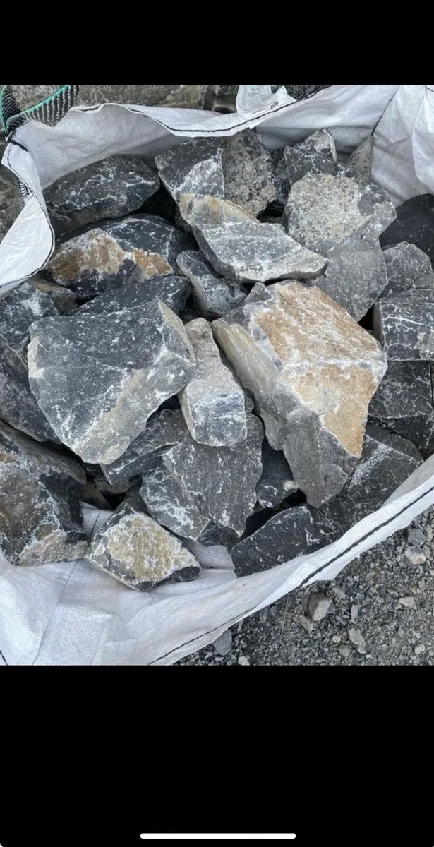9 x 1 tonne bags building limestone - Image 4