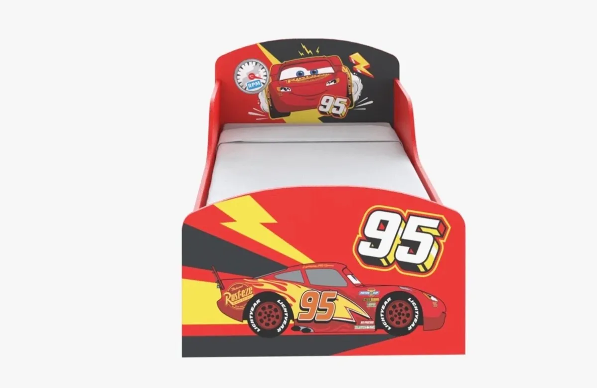 Cars lightning McQueen toddler bed * brand new * - Image 4