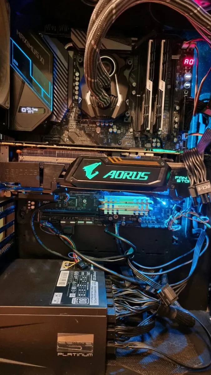 GTX 1080 Ti, i9 9900K, Motherboard, Seasonic PSU - Image 1