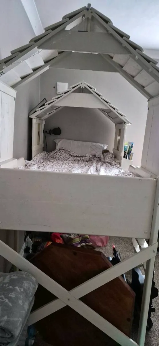 Solid Wood Mid-Sleeper Bed –  Handmade Beautiful, - Image 3