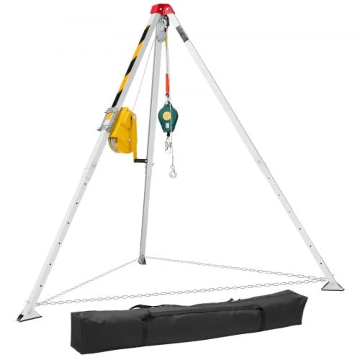 Confined Space Tripod Kit, Heavy Duty Rescue Tripo - Image 2