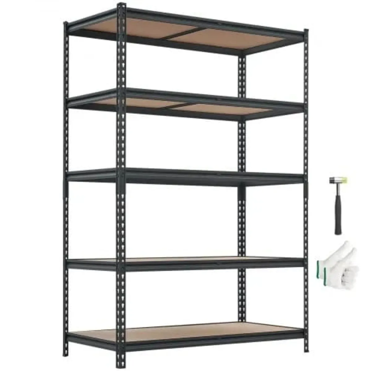 Storage Shelves, 5-Tier Adjustable, 1360.8kg Capac - Image 1