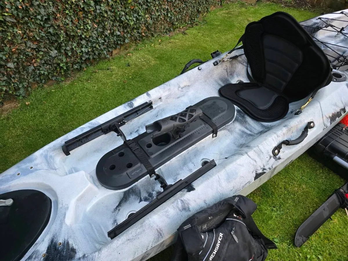 12ft Fishing Kayak + Electric Conversion - Image 3