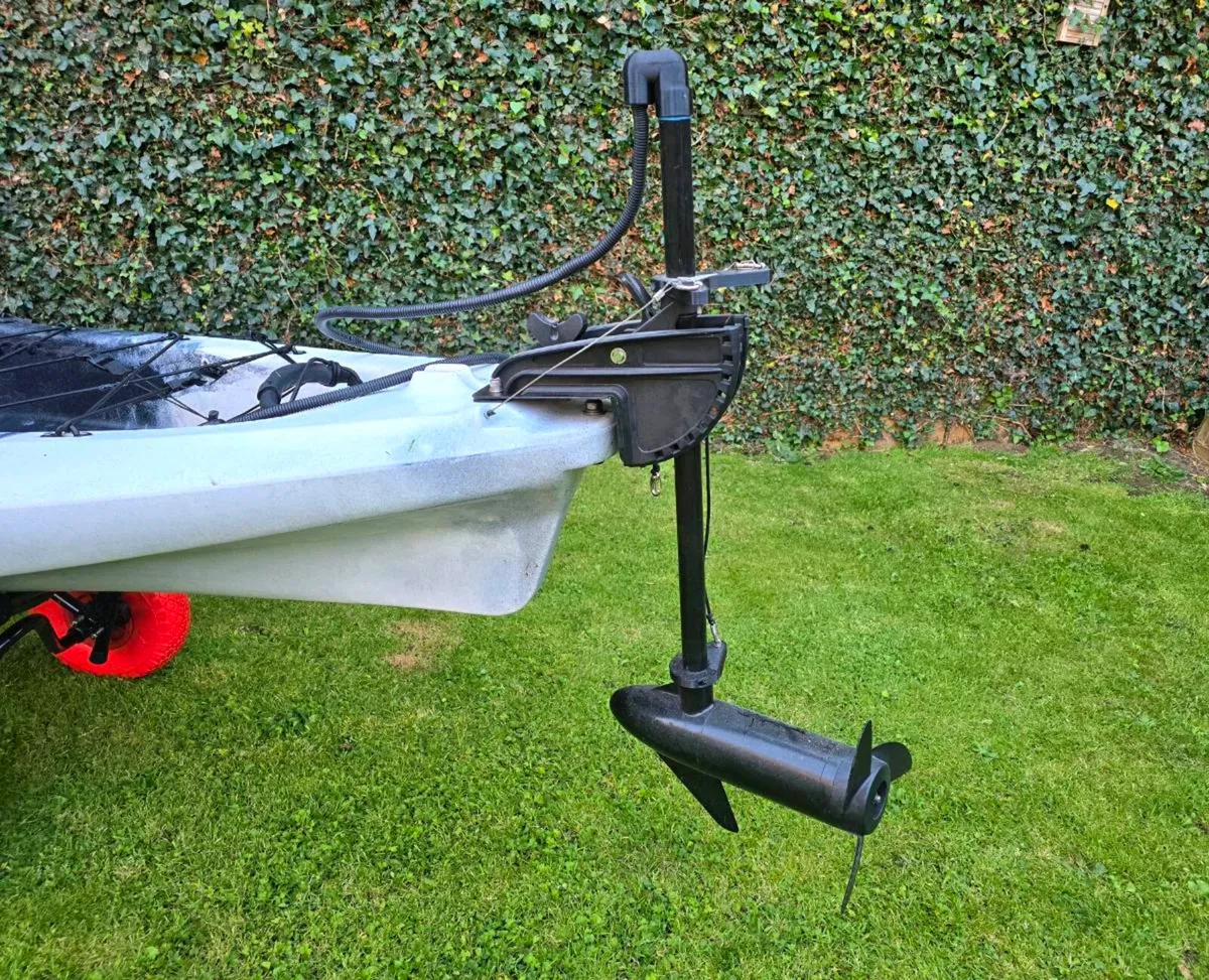 12ft Fishing Kayak + Electric Conversion - Image 4