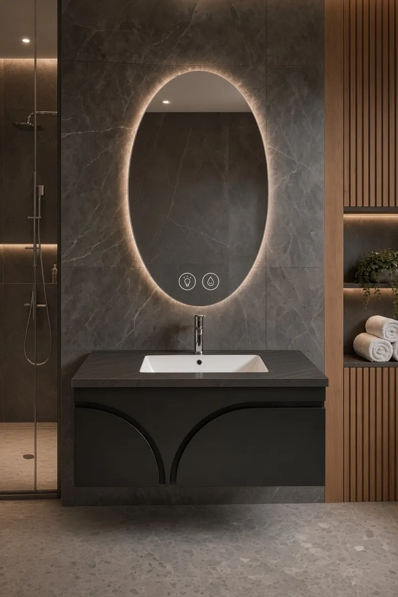 Brand New Vanity + LED Mirror + Tap Free Delivery - Image 2
