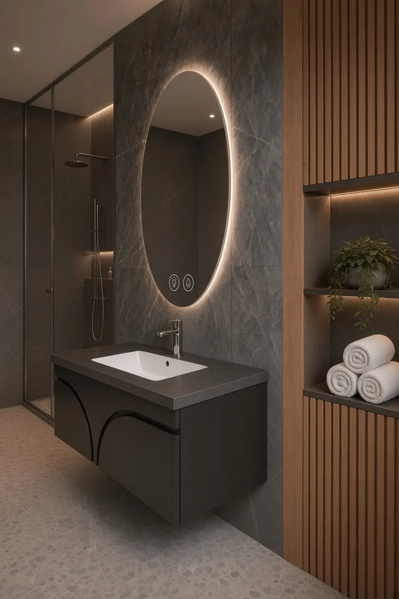 Brand New Vanity + LED Mirror + Tap Free Delivery - Image 3