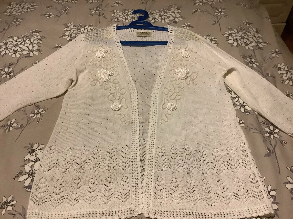Beaded cardigan fits size 12/14 - Image 1
