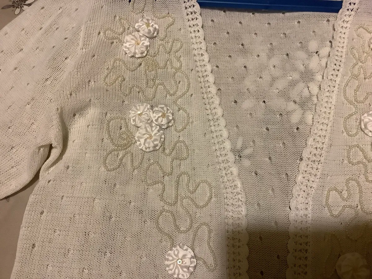 Beaded cardigan fits size 12/14 - Image 2