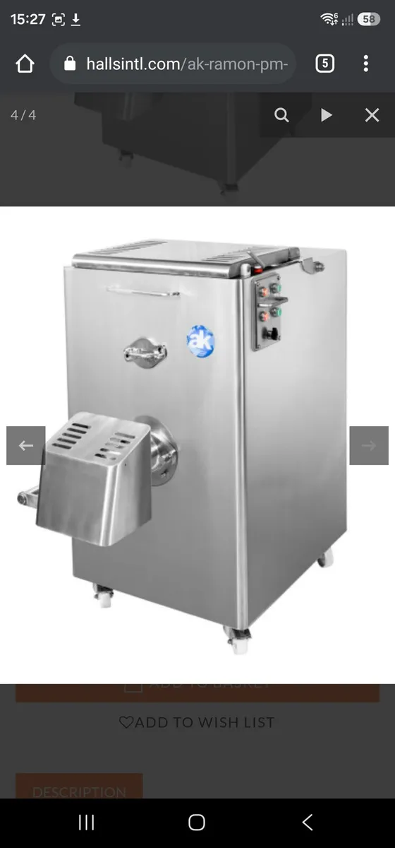 MIXER GRINDER – MODEL: AK RAMON PM-114/100

/BUTCH - Image 2