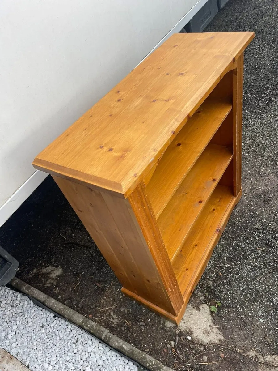 solid pine book shelf - Image 3