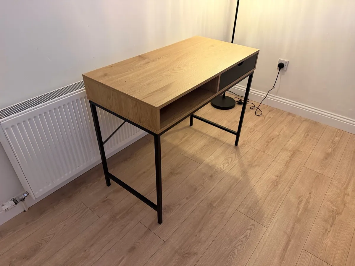 Oak Desk (Home office / bedroom) - Image 2