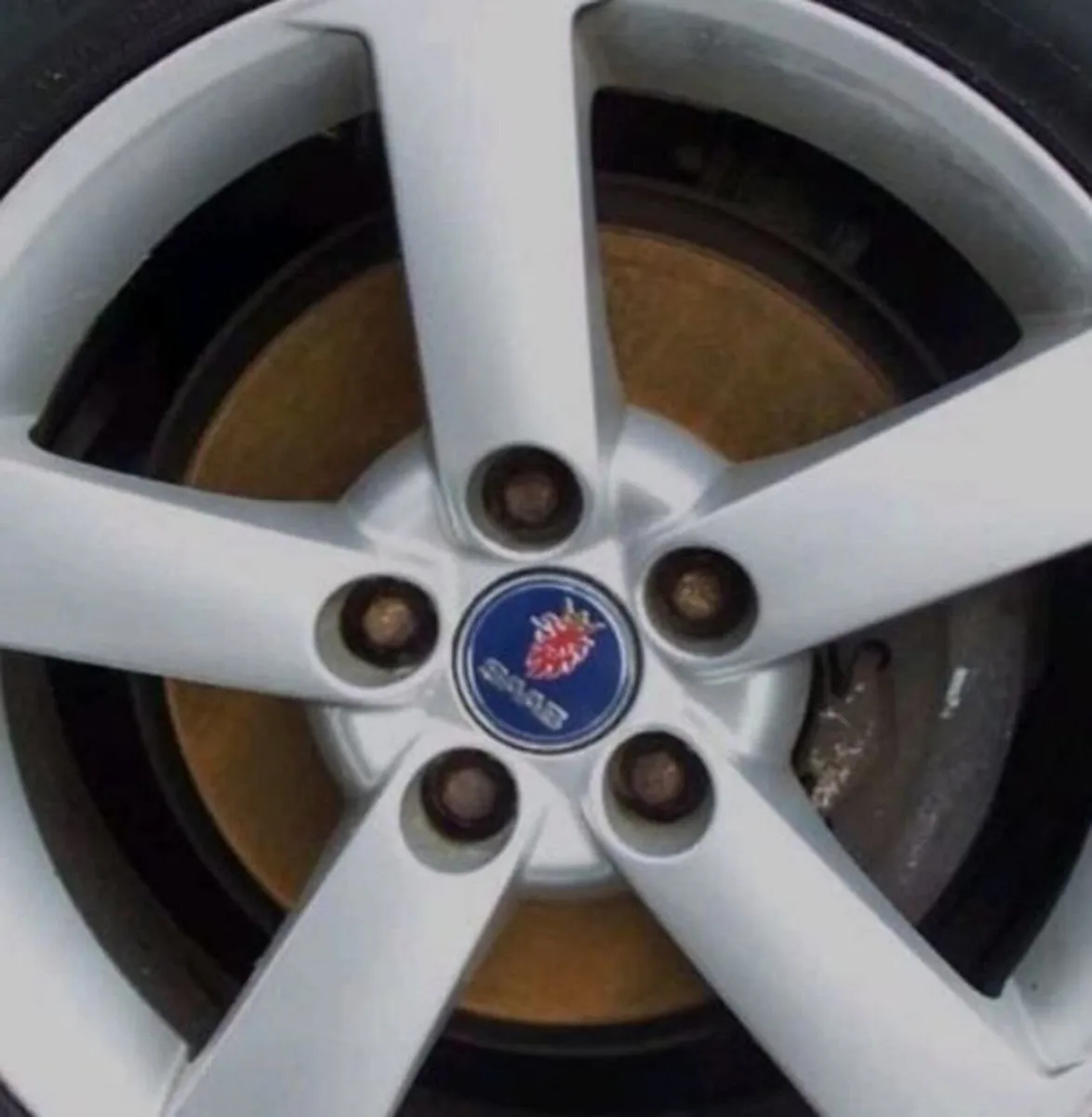 4 x Saab Centre Caps - Free Post - Image 2