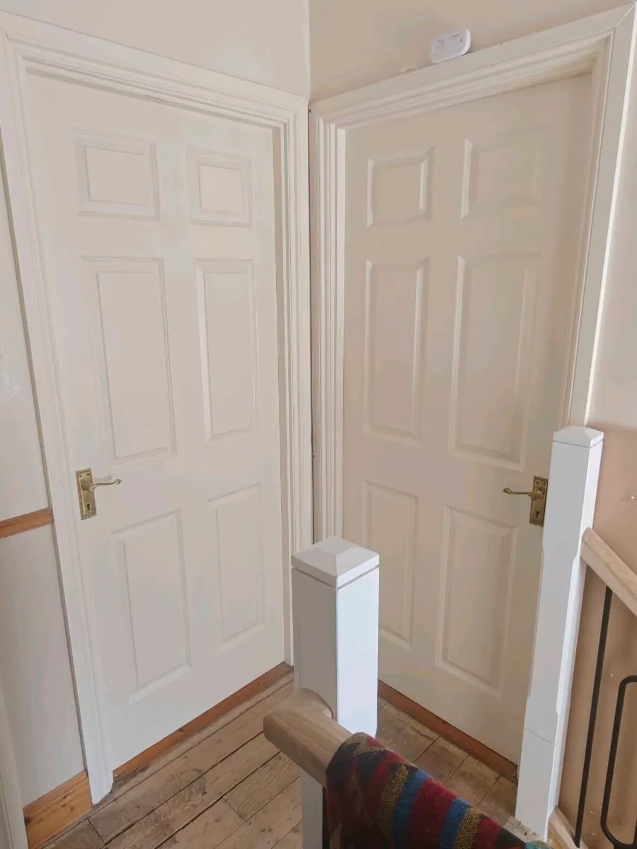 Regency 32" & 30" internal doors painted - Image 1