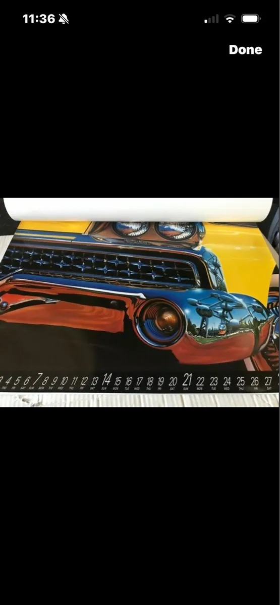 Henry Ford 1991 Calendar- US Classic Cars - Image 4