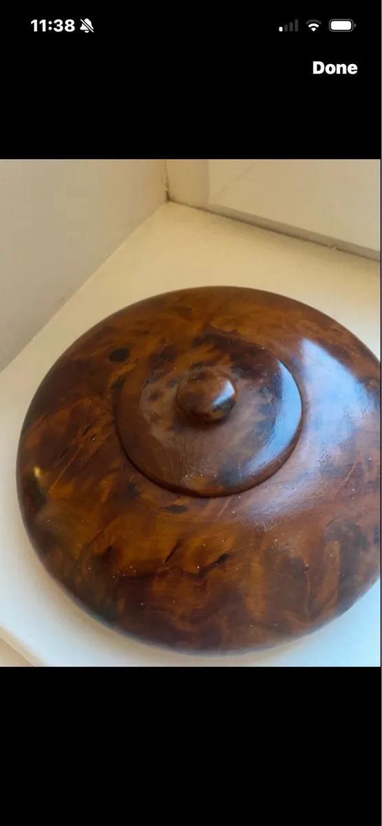 Handcrafted Walnut Jewellery/ Trinket Box - Image 2