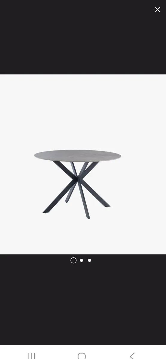 Dining table and 4 chairs - Image 4