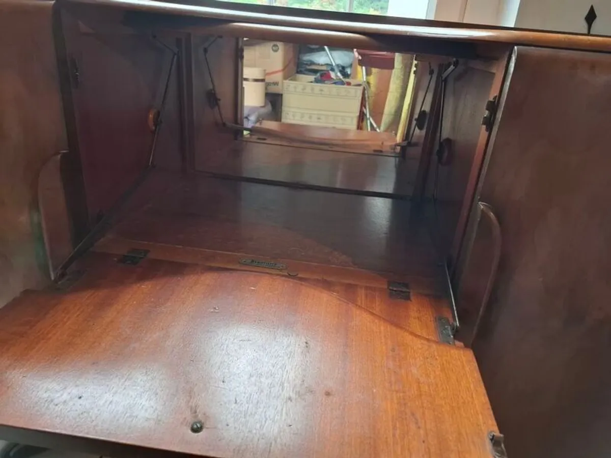 Antique Art Deco Beautility Cocktail Cabinet - Image 3