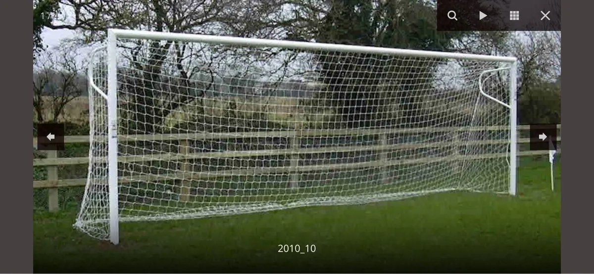 Soccer goals posts