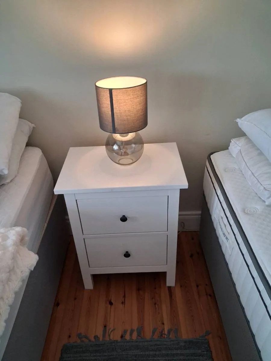 Large chest of drawers and bedside lockers - Image 3