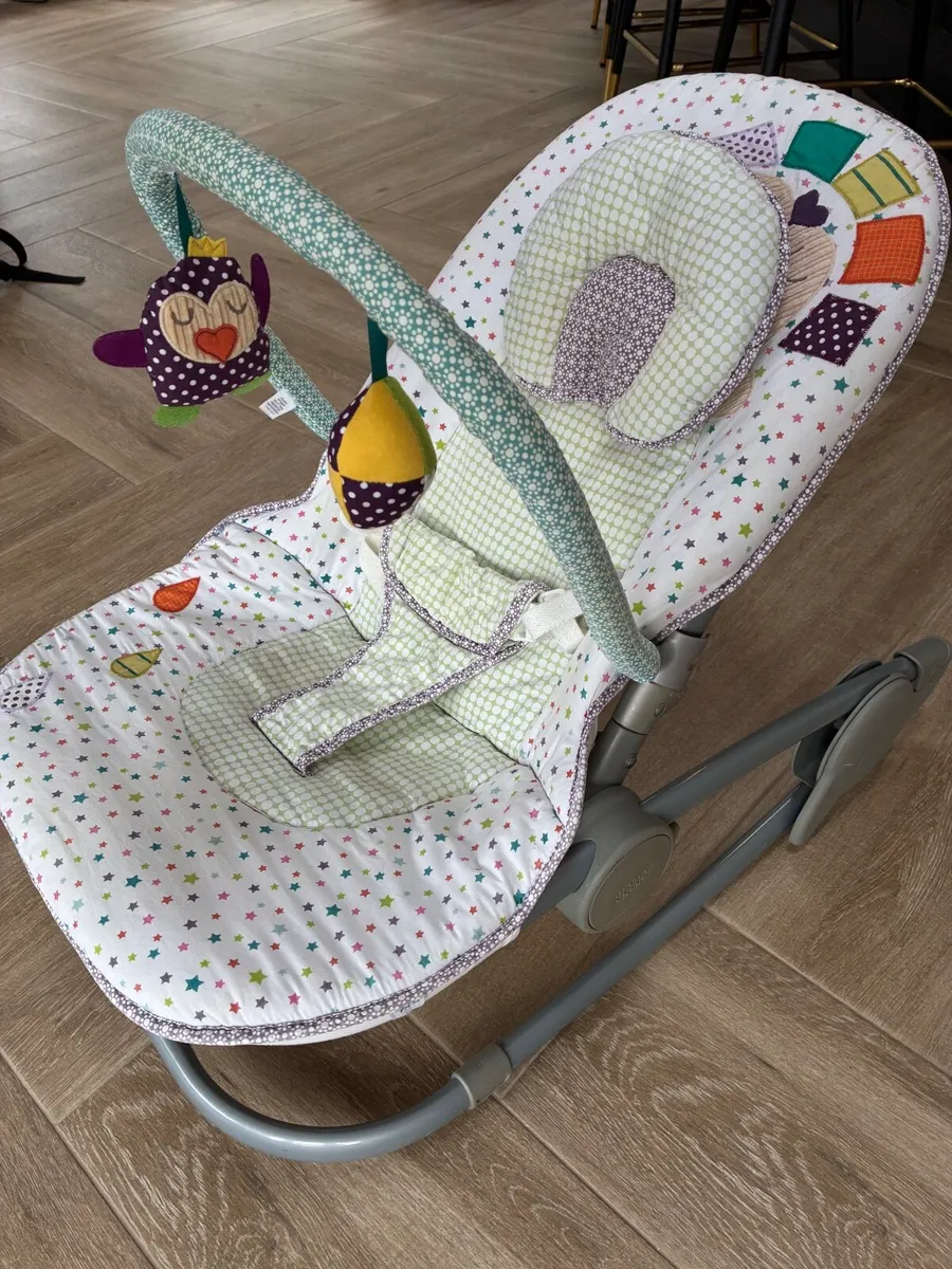 Mamas and Papas vibrating baby bouncer - Image 2