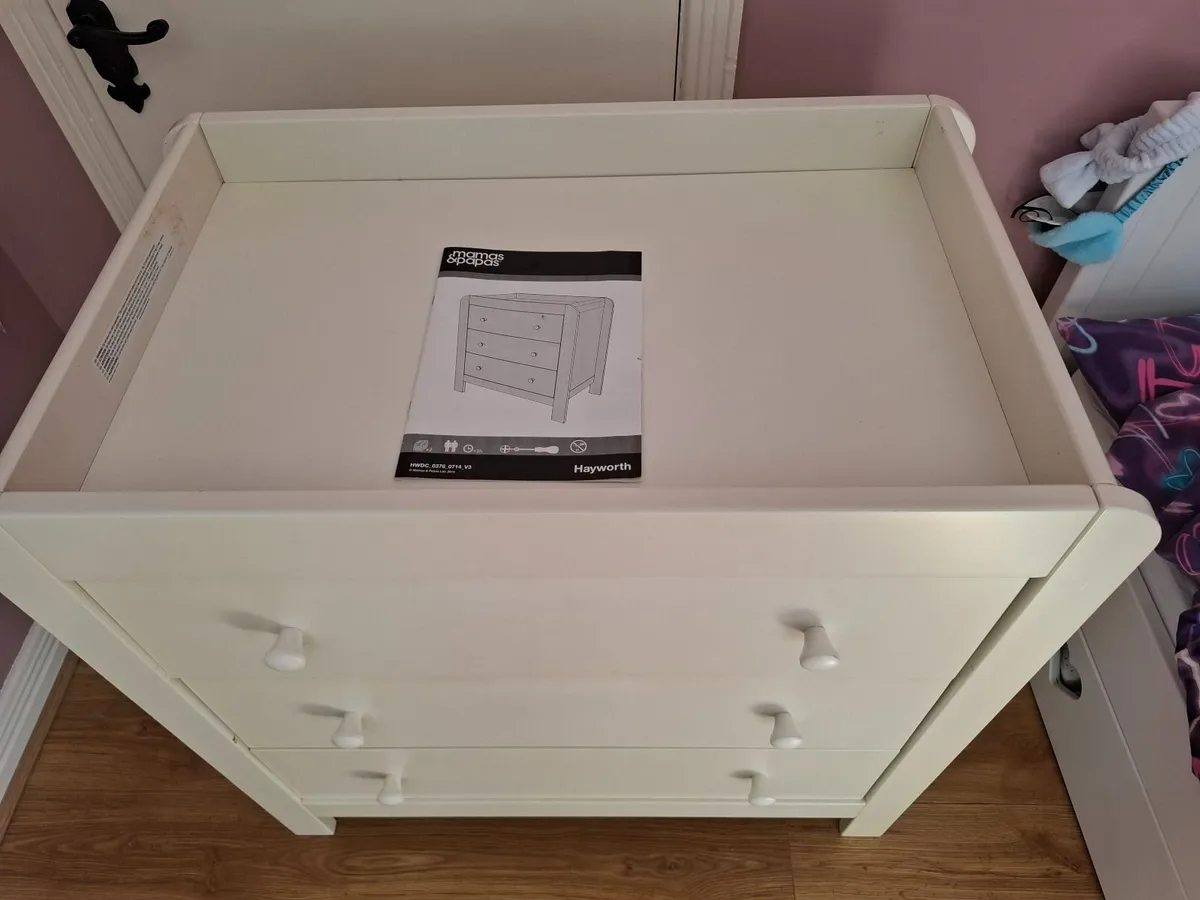 Mamas & Papas Changing table/chest of drawers - Image 2