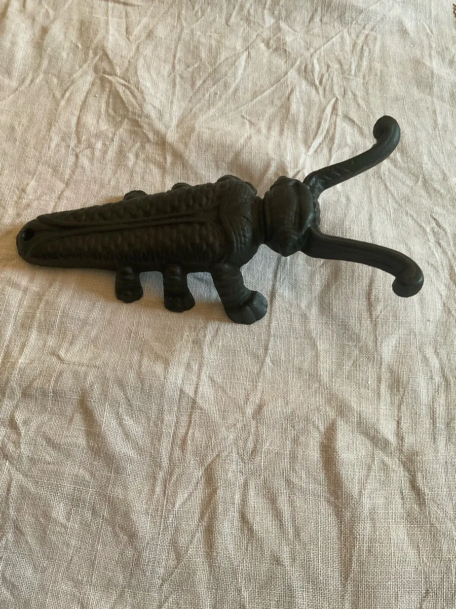 Vintage Cast Iron Beetle Boot Jack - Image 1