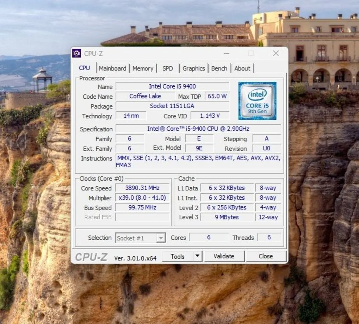 i5 9th Gen PC 16GB 500GB 24" monitor Win 11 Office - Image 2
