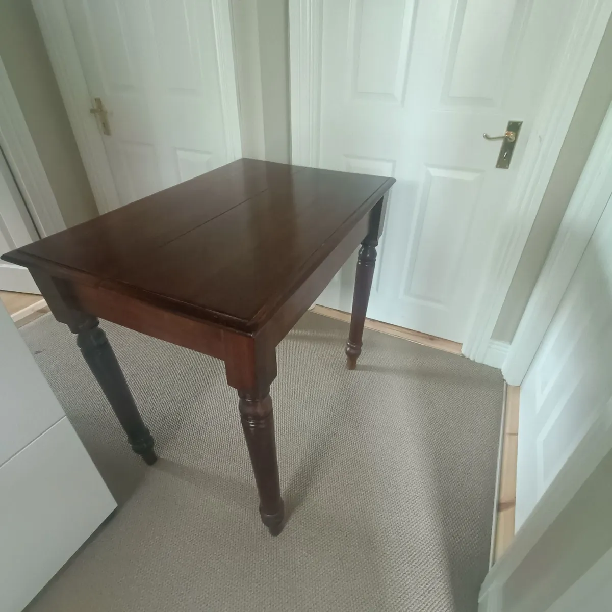 Solid Italian wood table/desk - Image 4