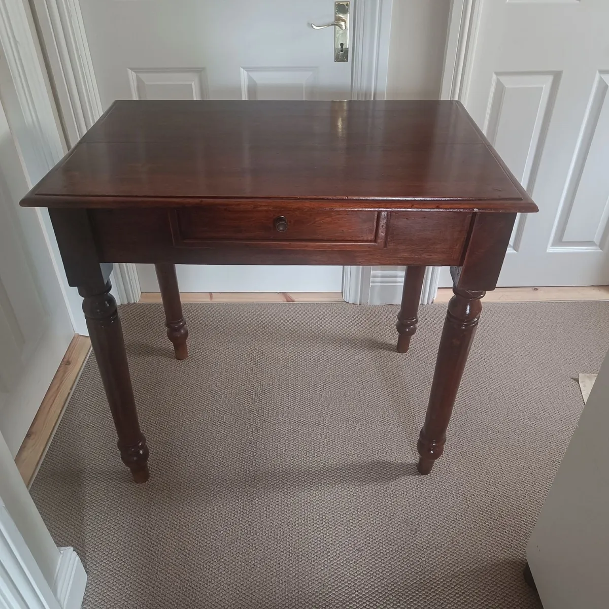 Solid Italian wood table/desk - Image 3