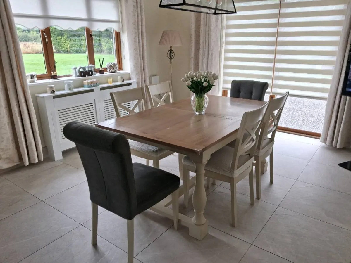 Kitchen table 6 chairs - Image 3