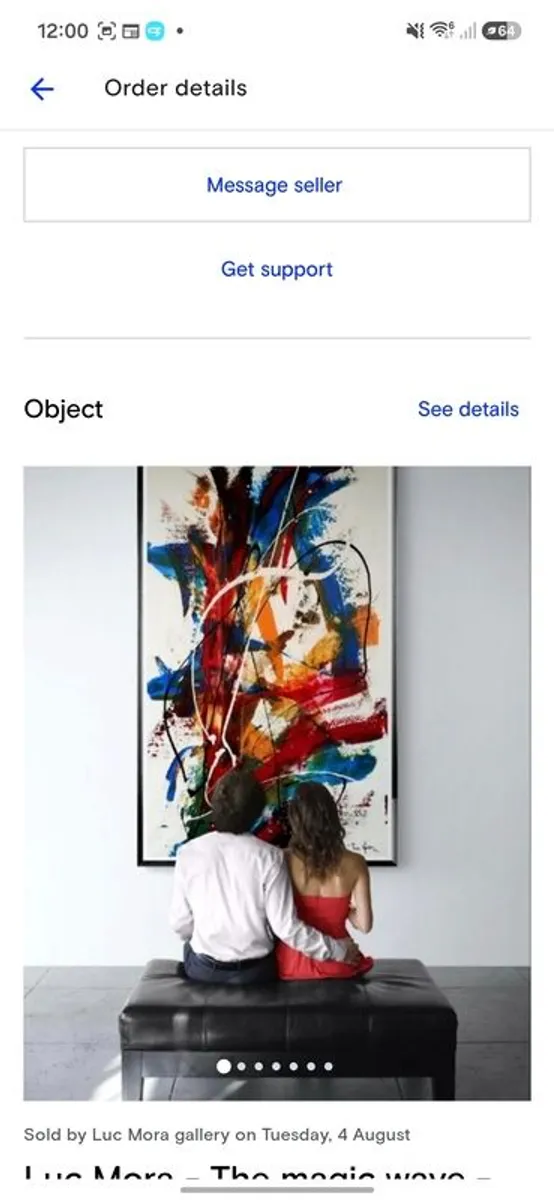 Large Format Modernist, Original Painting - Image 2