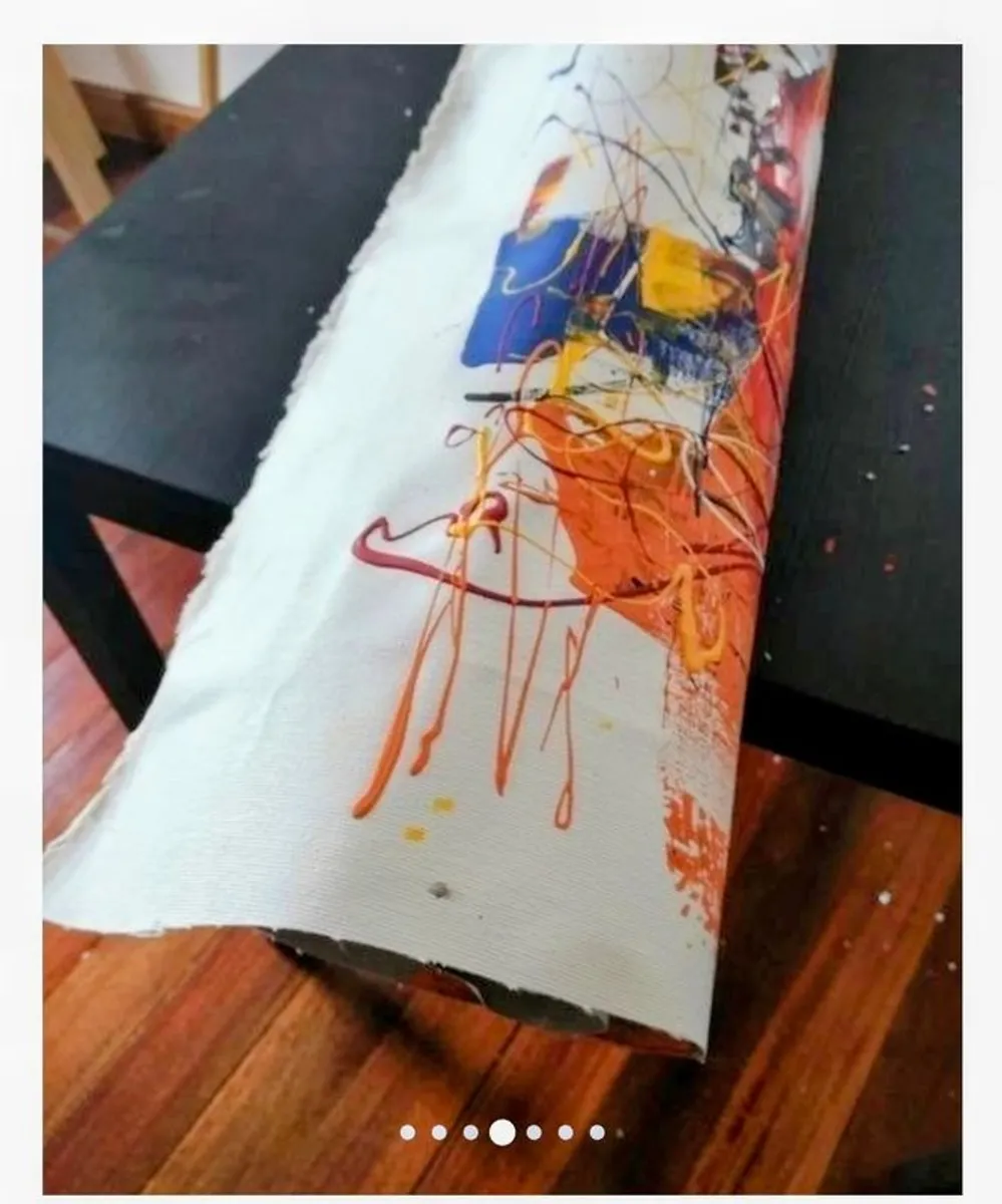 Large Format Modernist, Original Painting - Image 3