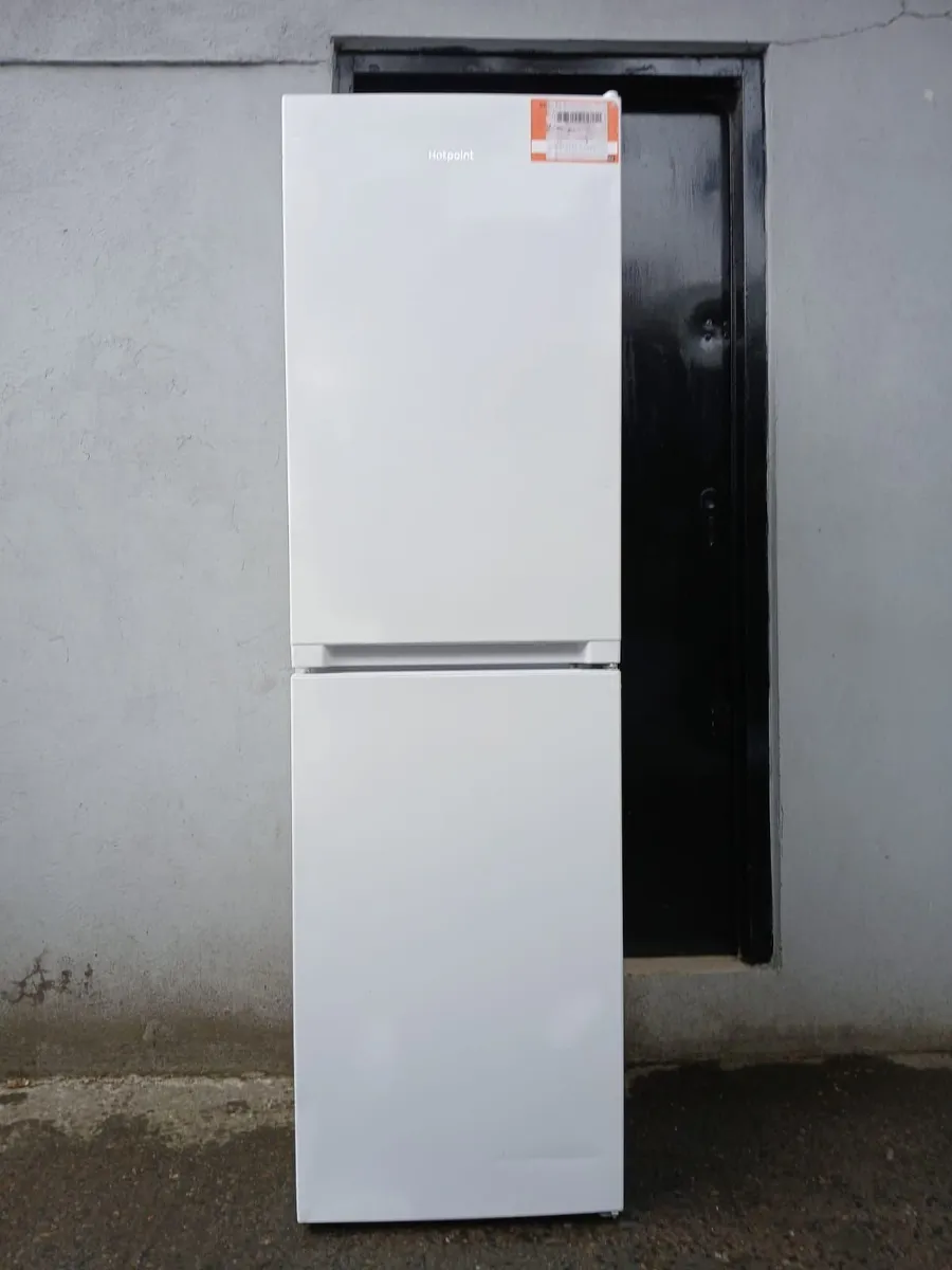 HOTPOINT EX DISPLAY BRAND NEW FRIDGE AND FREEZER - Image 1