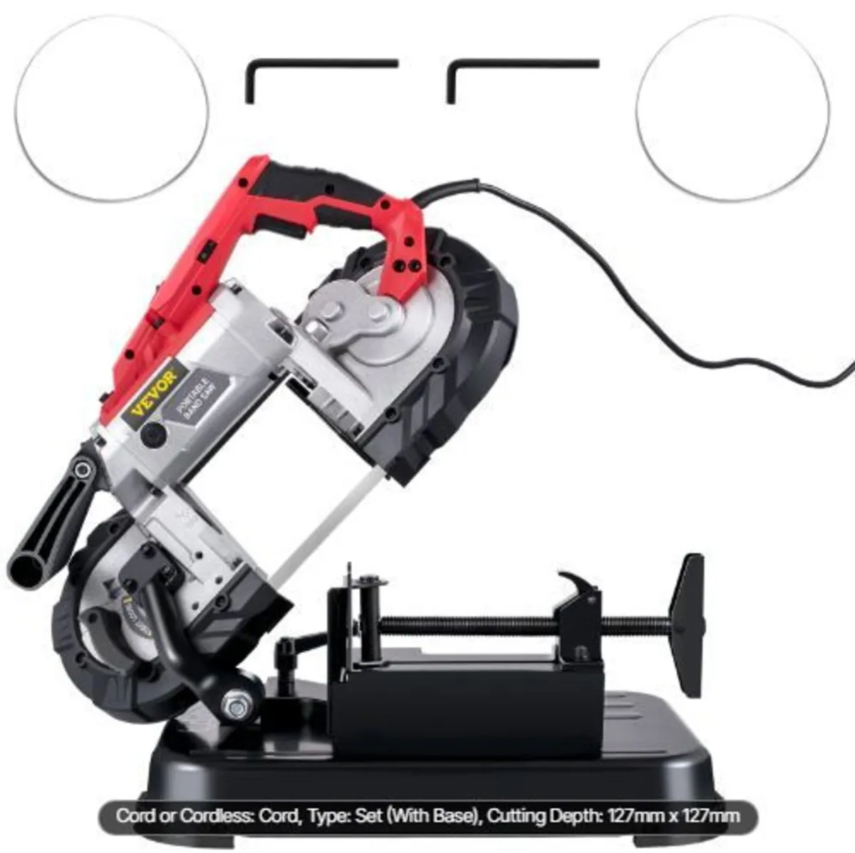 Portable Band Saw, 127 mm x 127 mm Cutting - Image 1