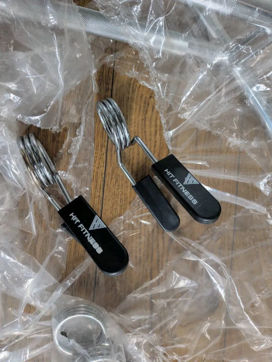 Trap Bar and 4 Collars - Image 2