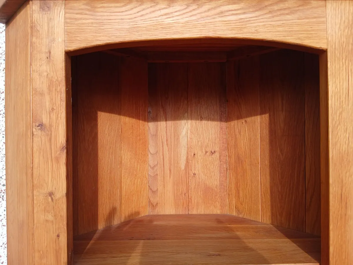 Solid Oak Corner Unit - Image 2