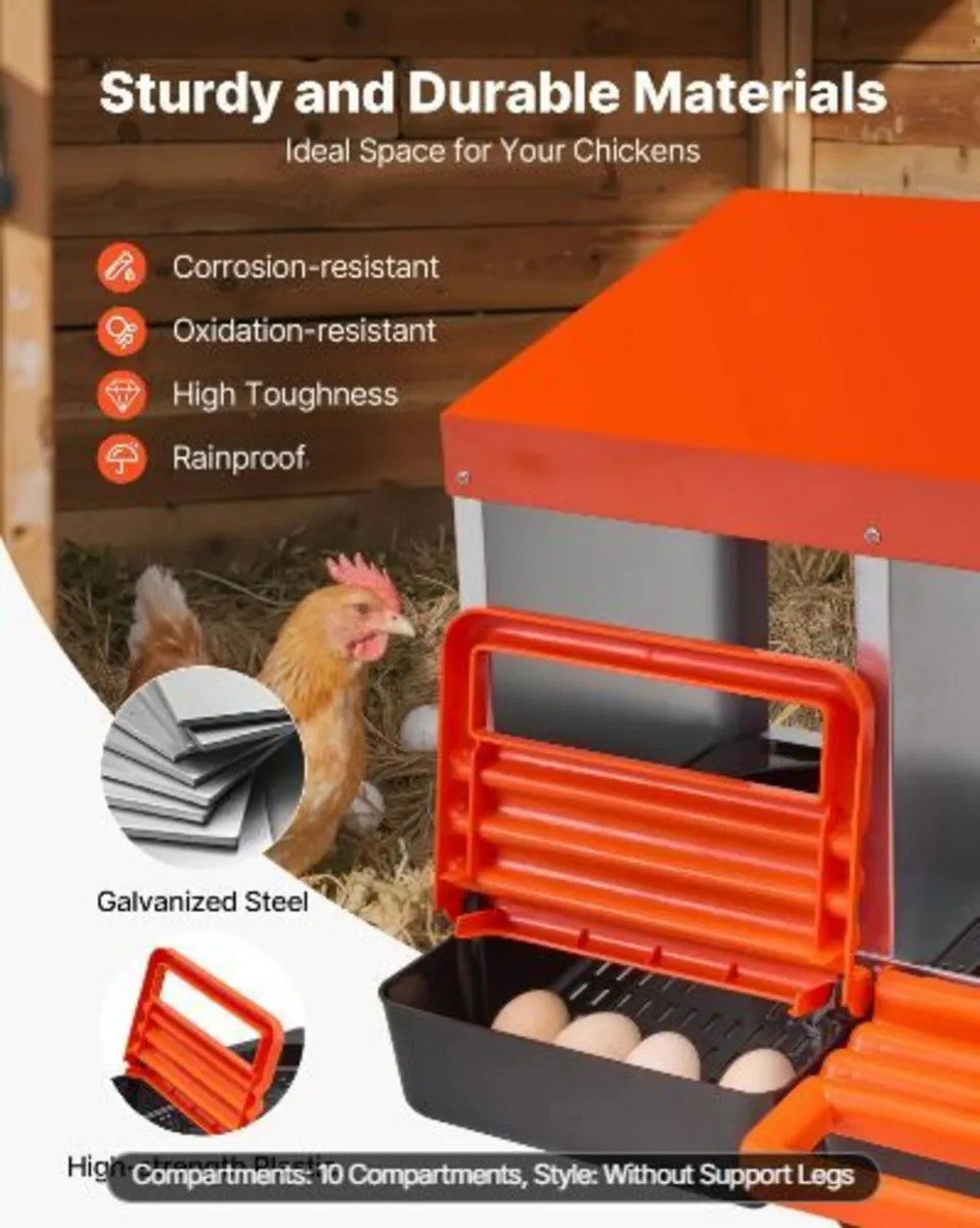 2 Tiers Chicken Nesting Boxes - Image 2