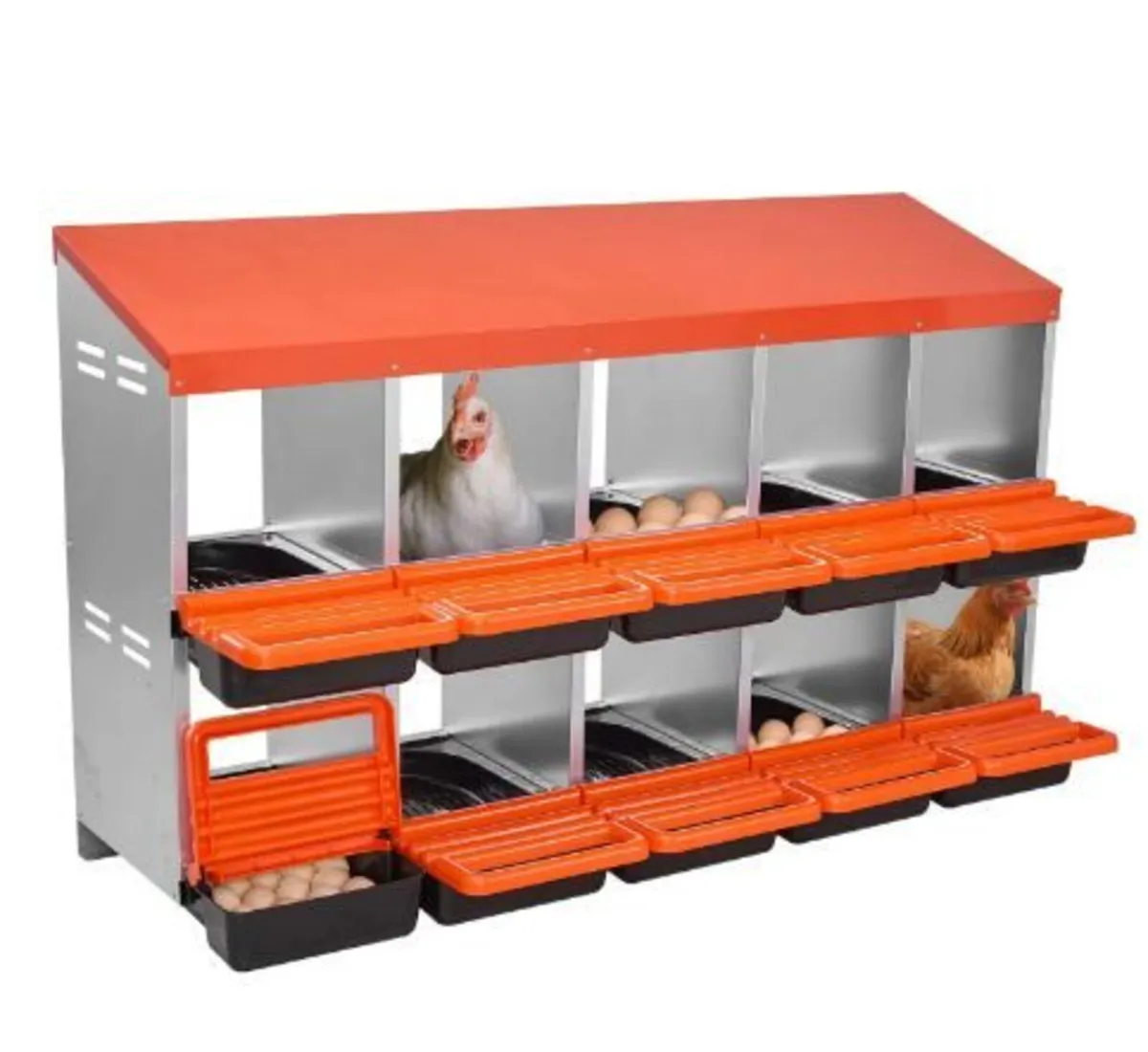 2 Tiers Chicken Nesting Boxes - Image 4