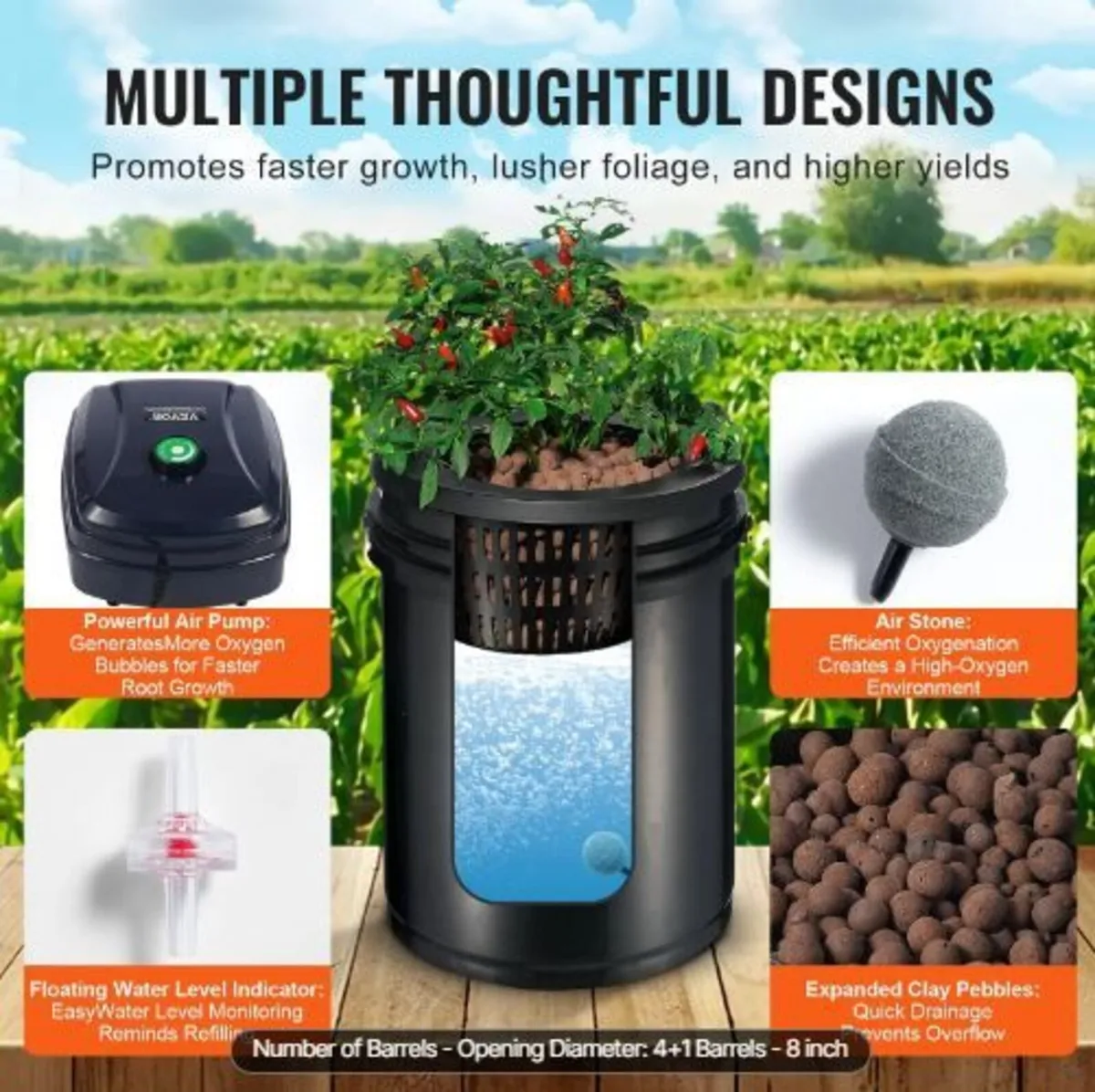 Hydroponics System Recirculating Deep Water - Image 4