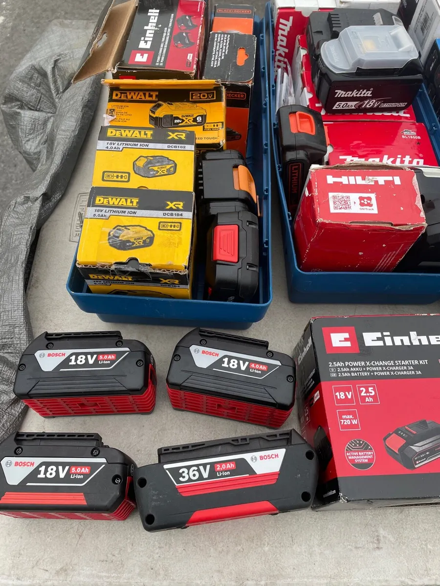 Power tool battery’s - Image 1