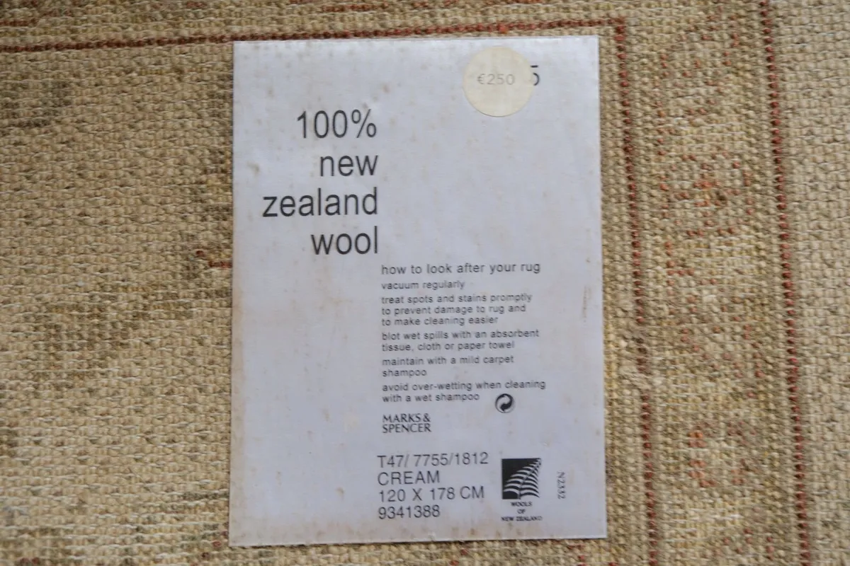 Wool Rug / Carpet - Image 2
