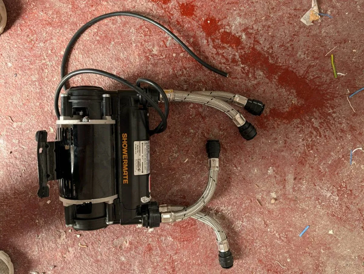 Twin showermate pump 1.5bar