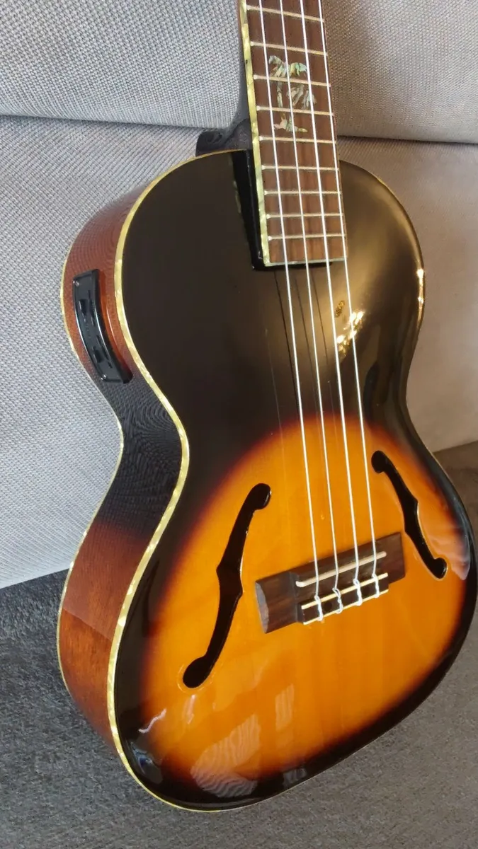 Kala KA-JTE/2TS Archtop Tenor Ukulele - Image 1