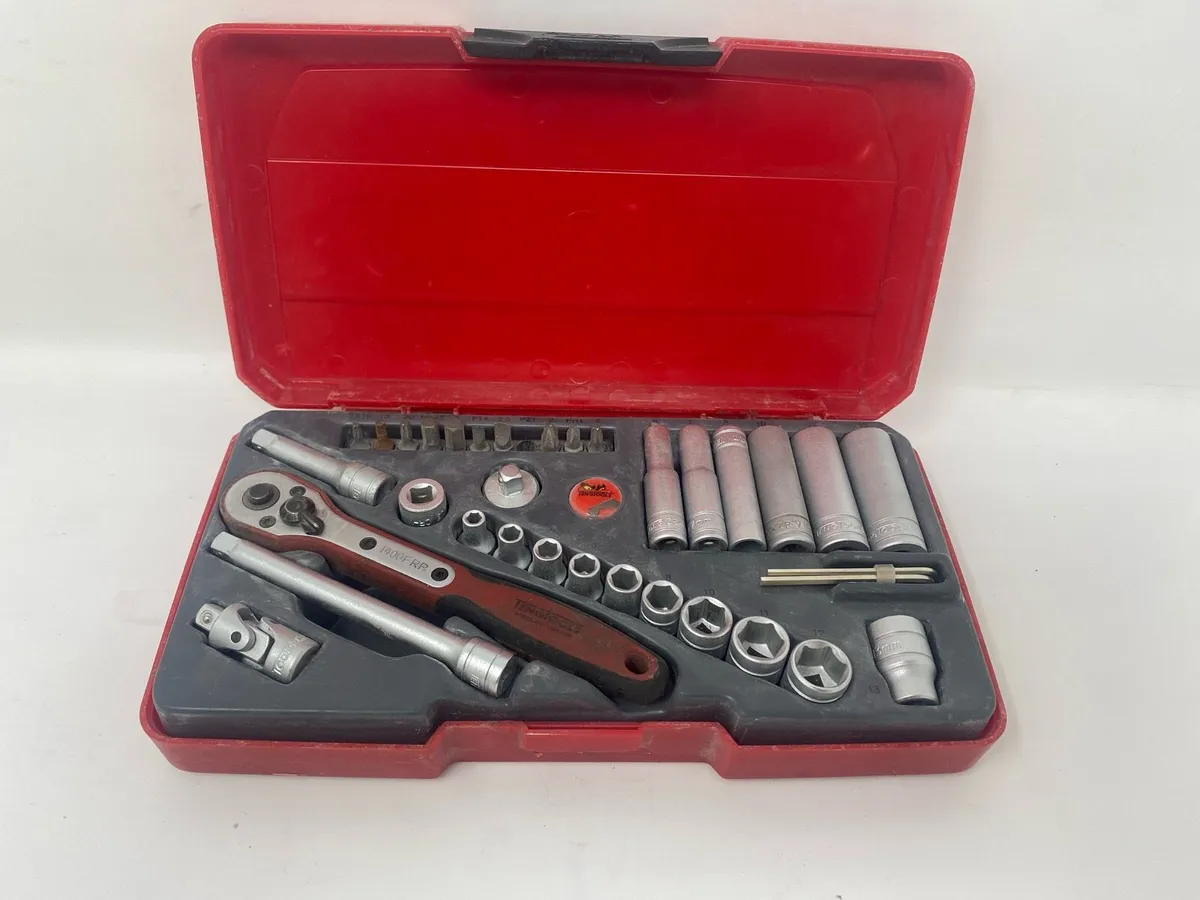 Teng Tools T1436 1/4 Inch Drive Metric Socket Set - Image 1